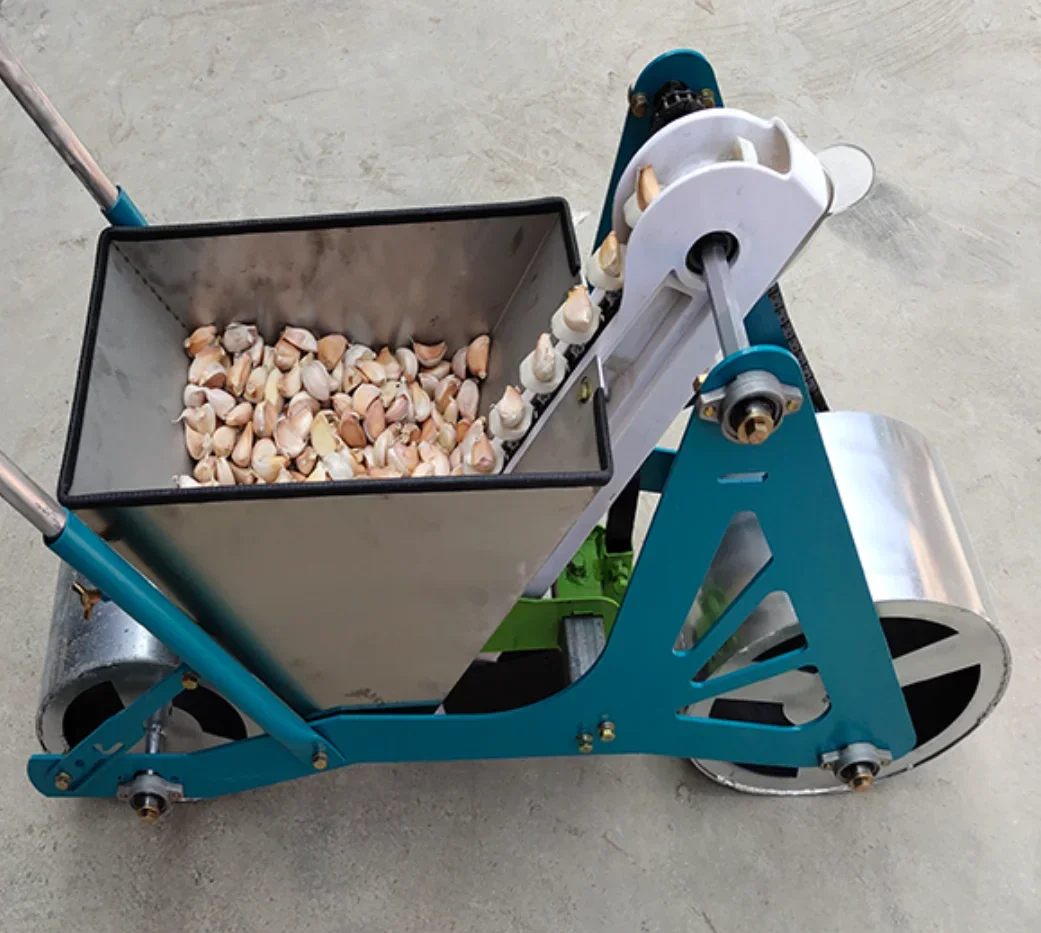 Manual Seeder Hand - Hand Push Single Row Manual Garlic