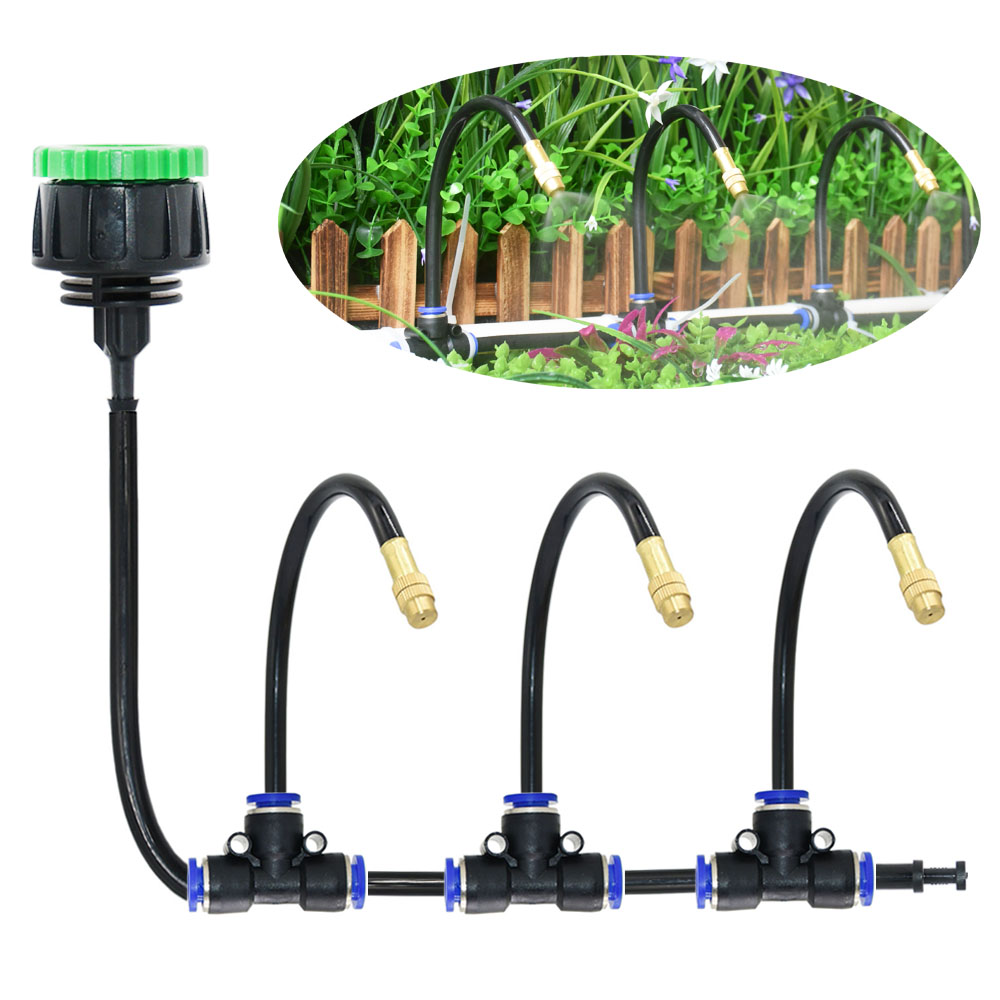 Outdoor Misting Cooling System - огляд і ціна Greenhouse Plastic Film