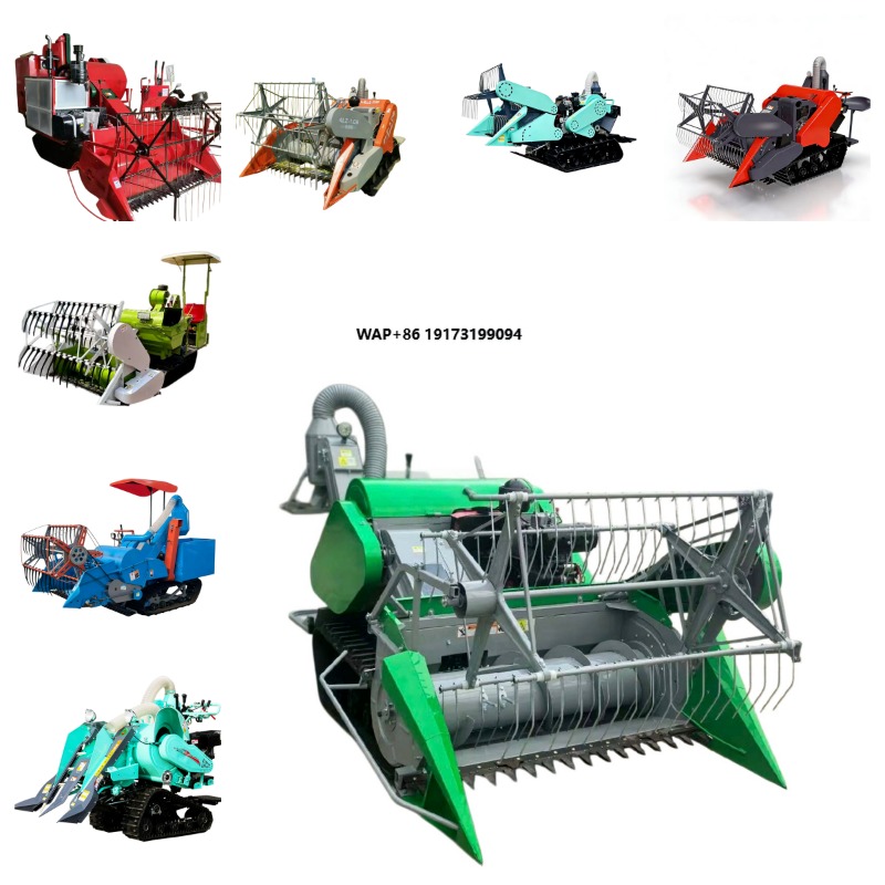 MINI HARVESTER Rice, Wheat Com - огляд і ціна Combine Harvester Mini