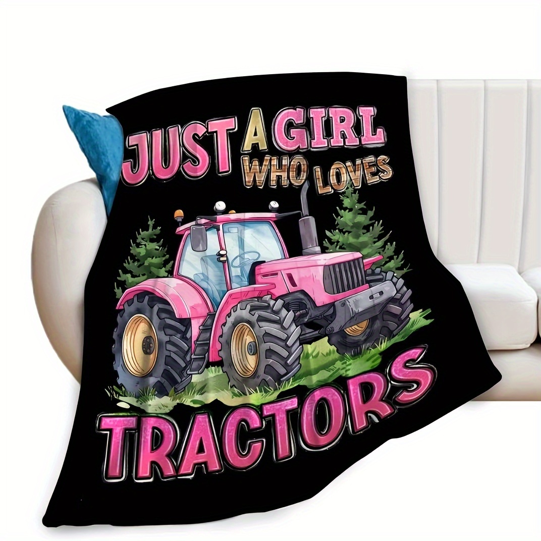 Super Soft Tractor Lover Blank - огляд і ціна Agriculture Farming Cartoon