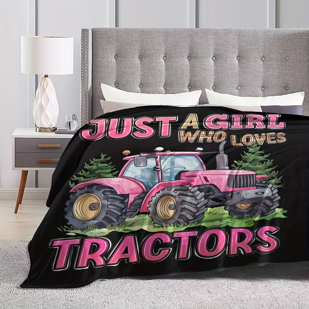 Super Soft Tractor Lover Blank - огляд і ціна Agriculture Farming Cartoon