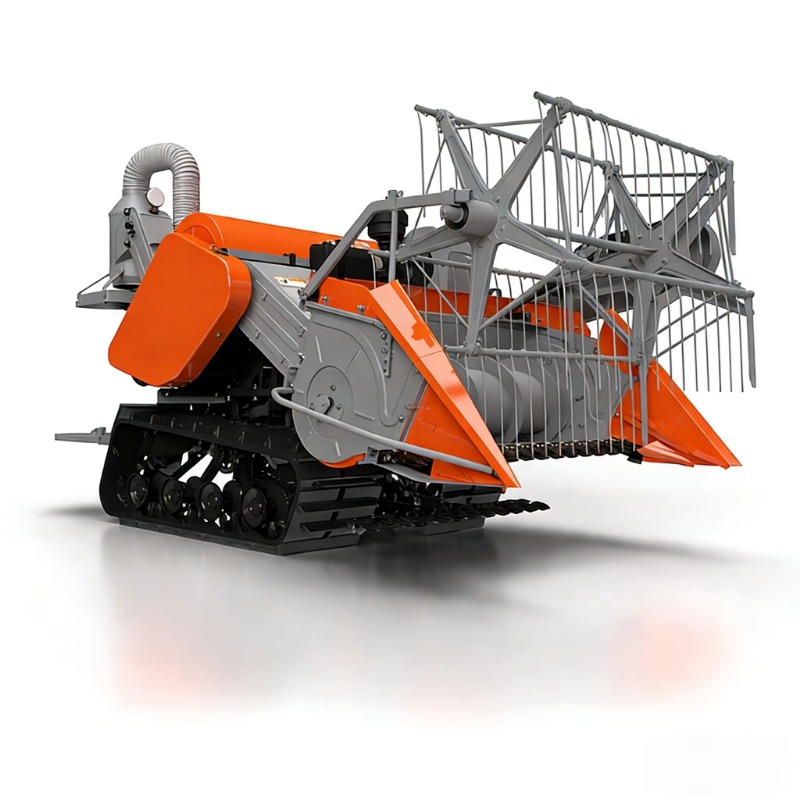 15HP Mini Crawler Combine Harv - огляд і ціна Combine Harvester Mini