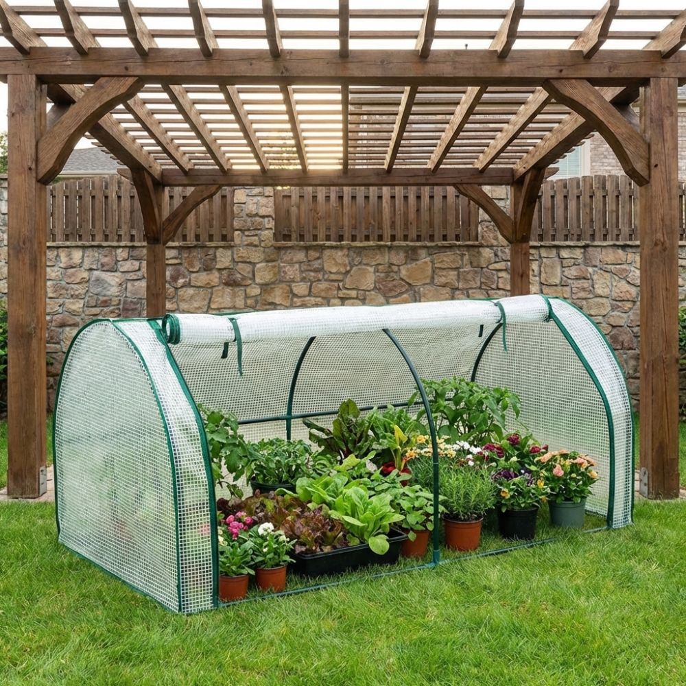 Transparent Mini Plant Greenho - огляд і ціна Greenhouse Plastic Film