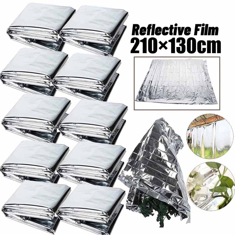 1-10 PCS Garden Silver Mylar F - огляд і ціна Greenhouse Plastic Film
