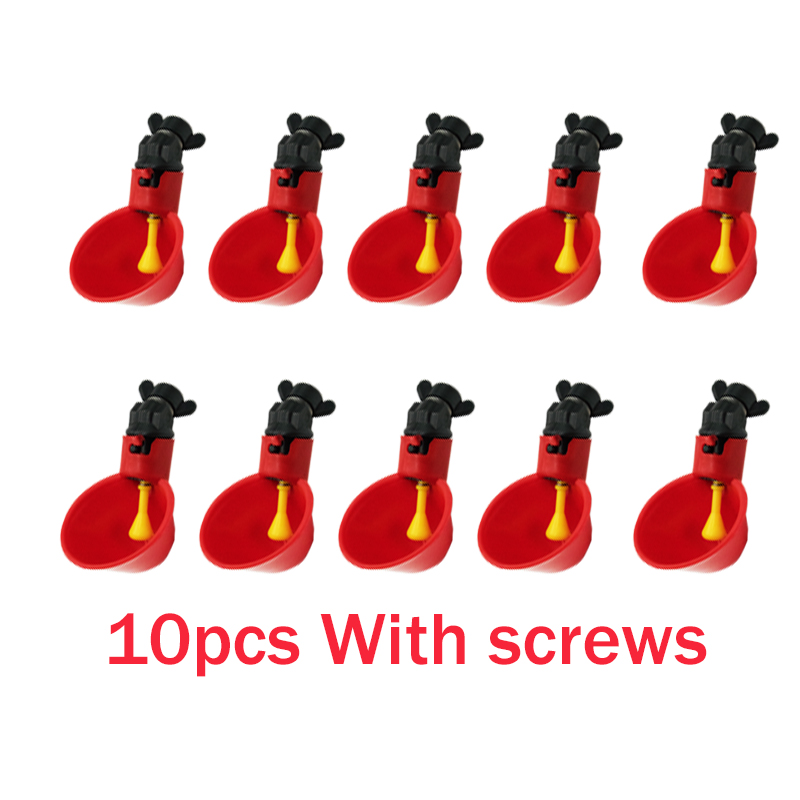 10Pcs Chicken Quail Hanging Wa - огляд і ціна Chicken Nipple Drinker